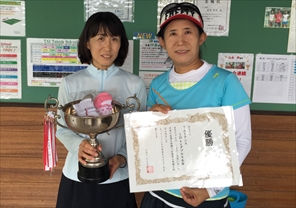 ビギナー優勝　谷川さん・内藤さん