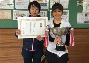 ノービス優勝　市橋さん・杉村さん