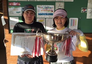 ビギナー優勝　平井さん・澤原さん