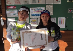 ビギナー準優勝　大橋さん・水口さん