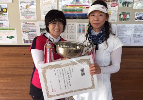 ノービス優勝　加藤さん・稲葉さん