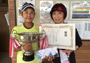ビギナー優勝　吉村さん・周防さん