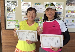 ノービス準優勝　大門さん・大高さん
