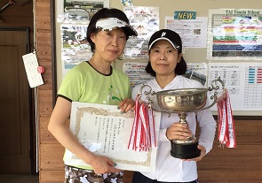 ビギナー優勝　一村さん・木村さん