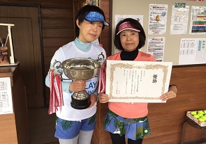 ノービス優勝　一村さん・木村さん