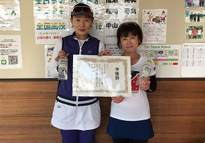 ビギナー準優勝　菊池さん・畑中さん