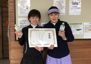 ビギナー準優勝　菊池さん・畑中さん