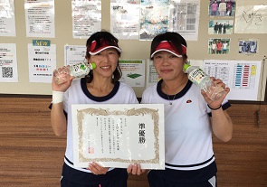 ノービス準優勝　細川さん・関さん