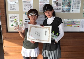 ビギナー準優勝　菊池さん・畑中さん